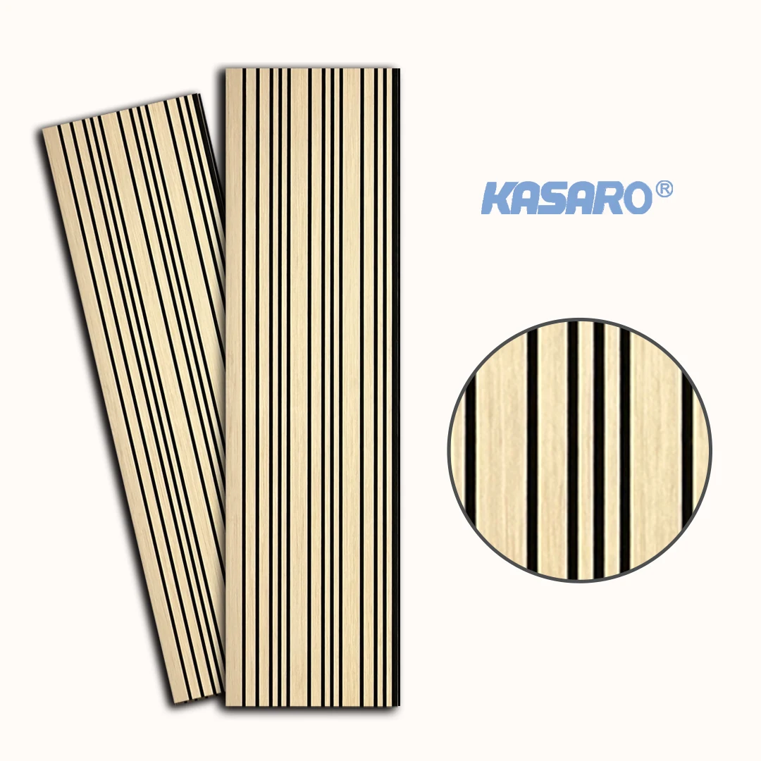 KASARO 3d Decor Sound Absorbing Panel Soundproof For Hotel Corridor Interior Wall Panel