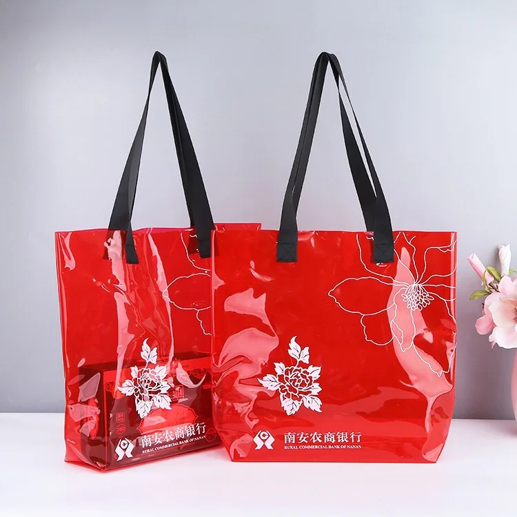 Большая вместимость, индивидуальный дизайн и логотип, водонепроницаемая многоцветная пляжная Желейная сумка из ПВХ, прозрачная виниловая Сумка-тоут, дорожная сумка из ТПУ, сумка через плечо