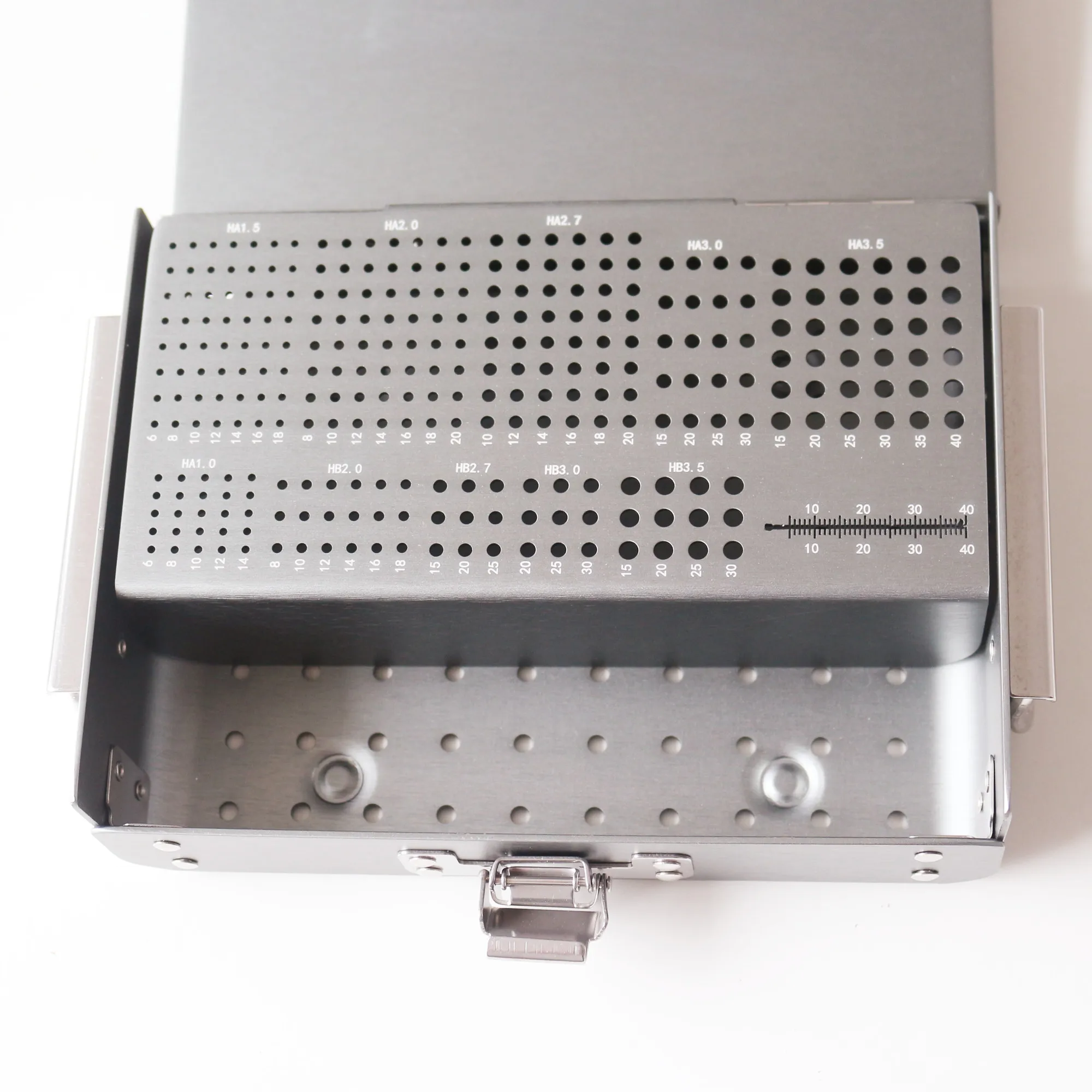 Spinal Pedicle Screw Box orthopedic surgical instruments sterilization box