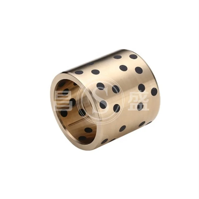 Bronze bushing brass ball bearing bushes with steel ball oilless plain bearing