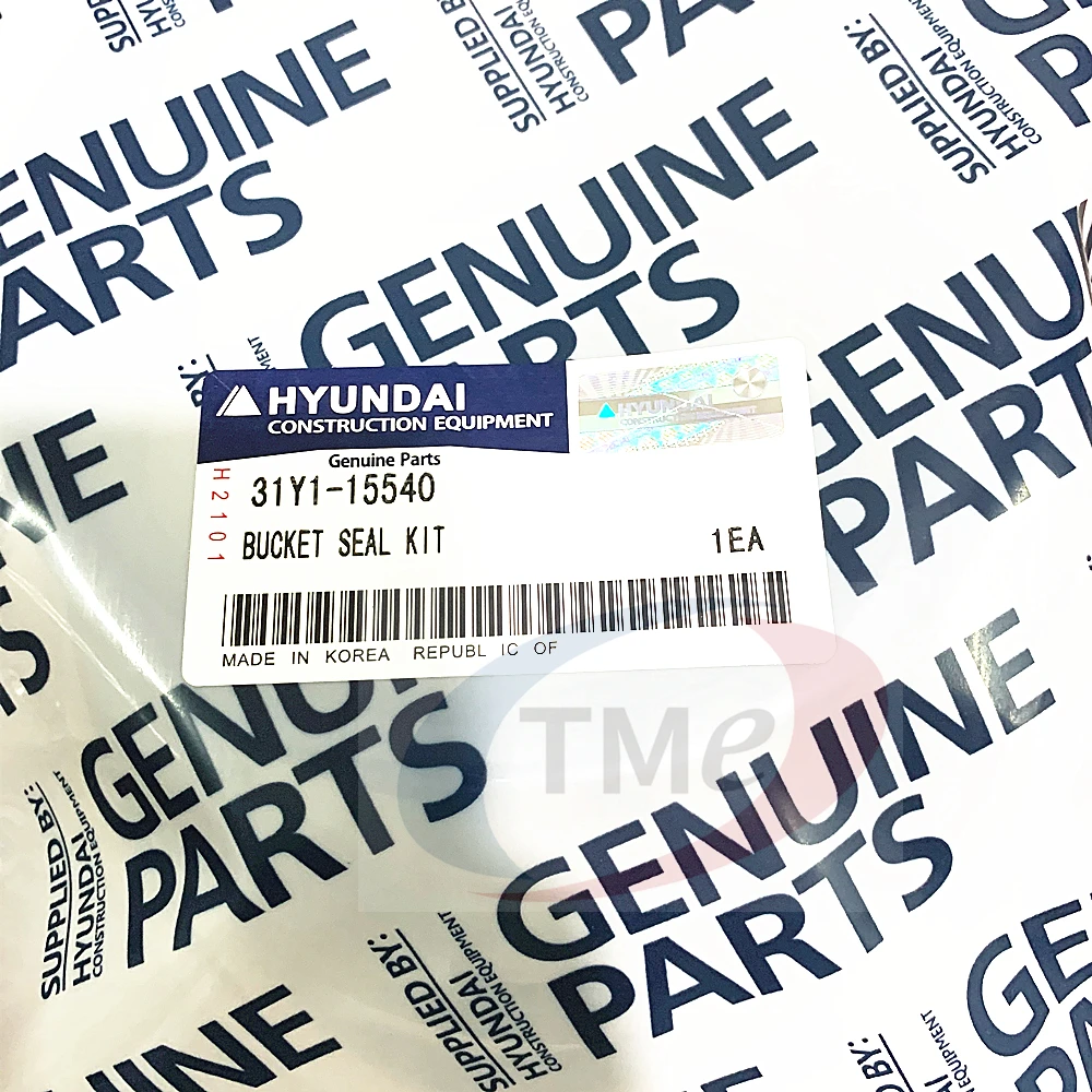 Excavator HYUNDAI R290LC-7 BUCKET SEAL KIT 31Y1-15540