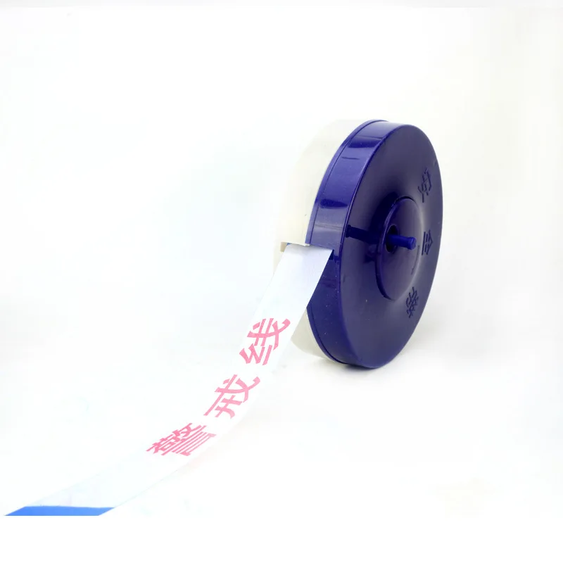 Telescopic Type Safety Warning Line Traffic Construction Site Warning Belt Boxed 50 Meters Safety Isolation Warning Line