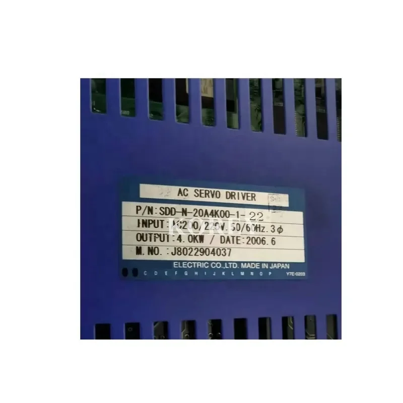 Servo Driver SDD-N-20A4K00-1-22 SDD-N-20A4K00-1-23 Spot