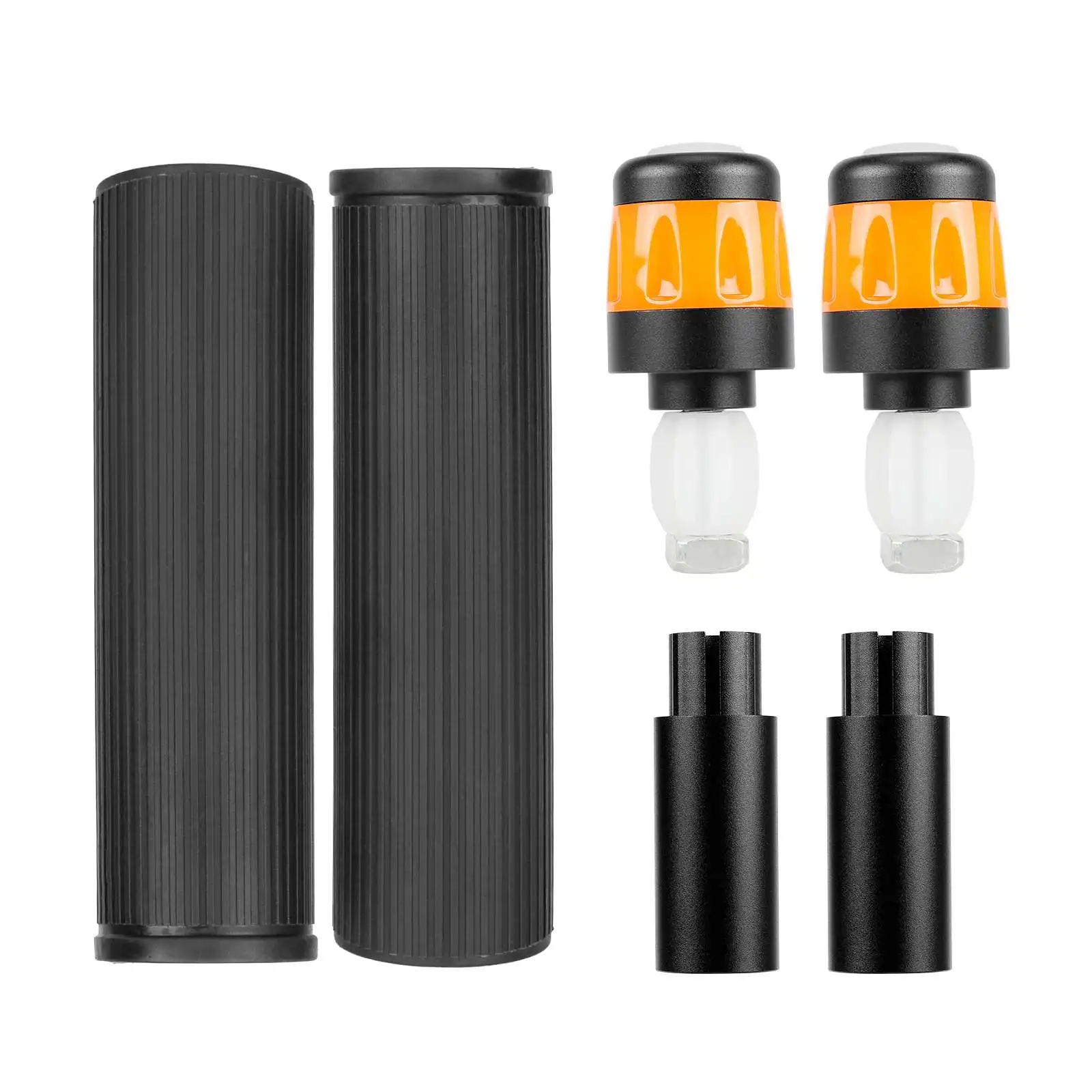 Ulip USB Chargeable Extender Silicone Grip Set with Turn Signal Light for Xiaomi and ES Scooters Electric Scooters Accessories