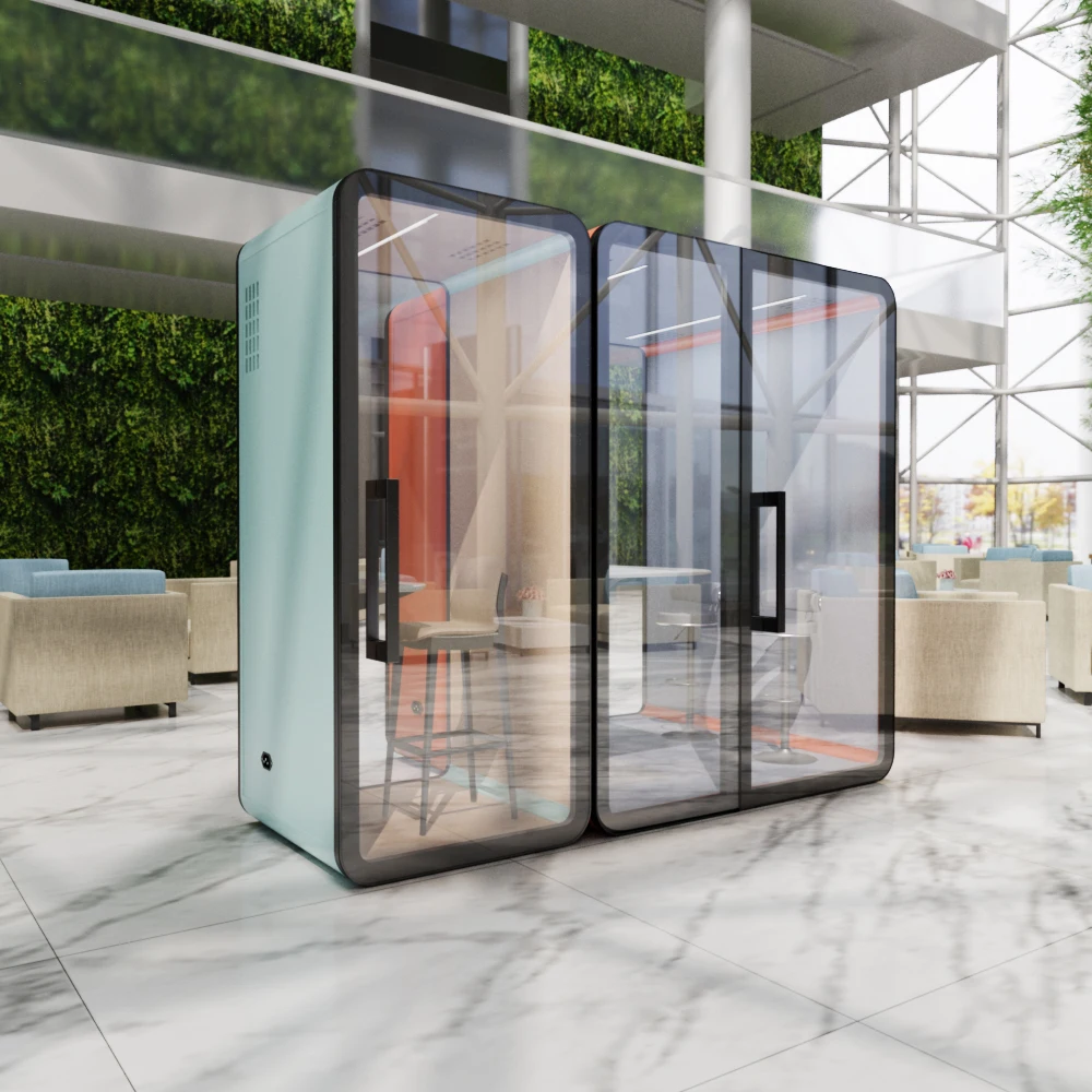 New Fast Delivery Outdoor Soundproof Insulation Removable Construction Compact Office Cabin for Flexible Workspaces