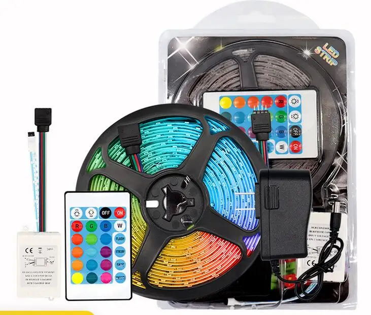 Govee LED Strip Lights, RGB LED Lights with Remote Control,  DIY Mode Color Changing LED Lights