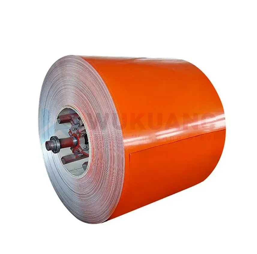 PPGI Coils Color Coated Steel Coil Prepainted Galvanized Steel Coil Z275 Metal Roofing Sheets Building Materials
