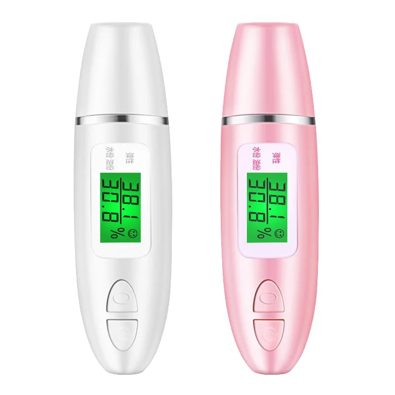Facial Care Skin Tester Digital Skin Moisture Detector High Facial Moisture And Oil Content Analyzer Health Monitor