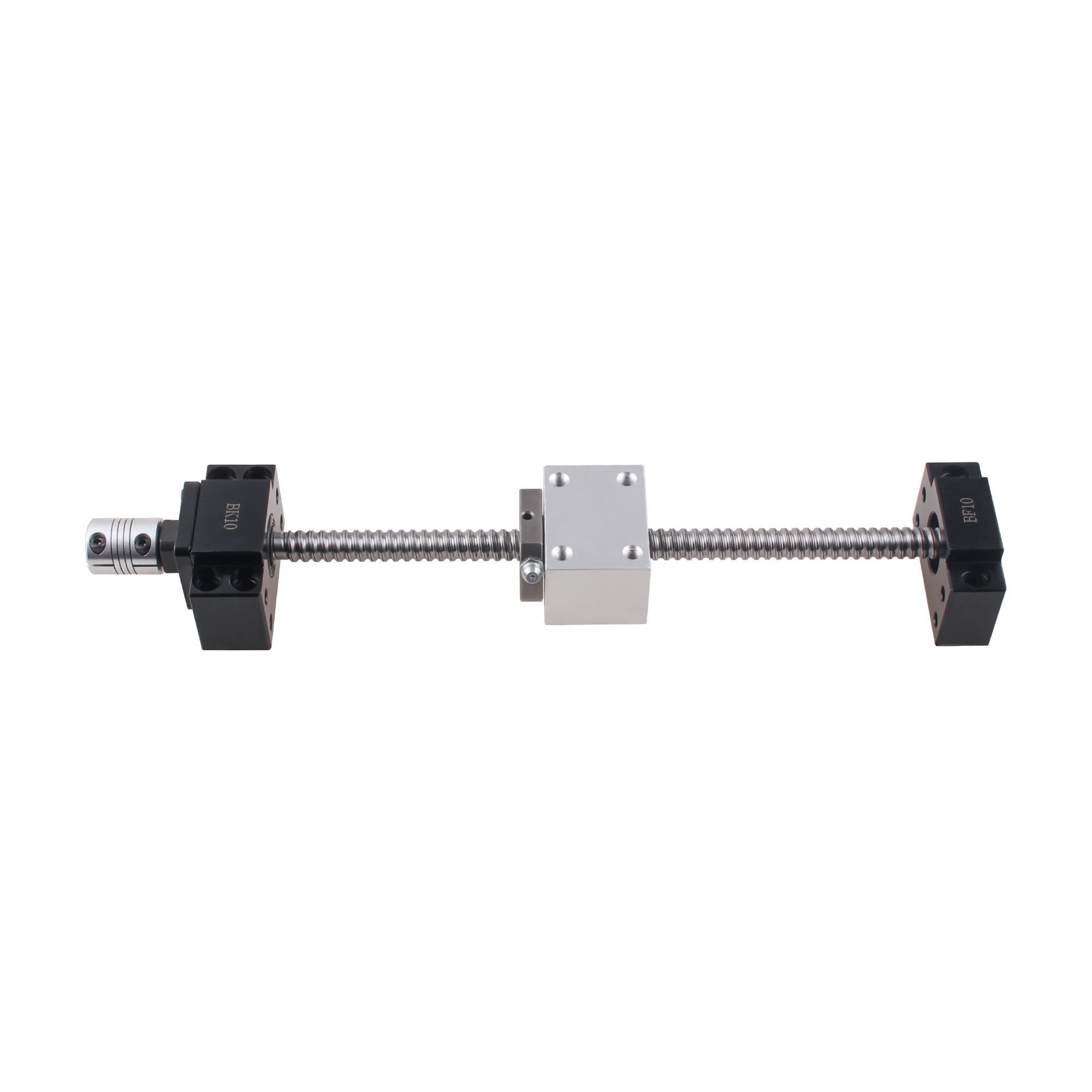 SFU 4005 300MM China Supplier Milled Thread Manufacturing Process Ball Screw For Stepper Motor With Double Nuts
