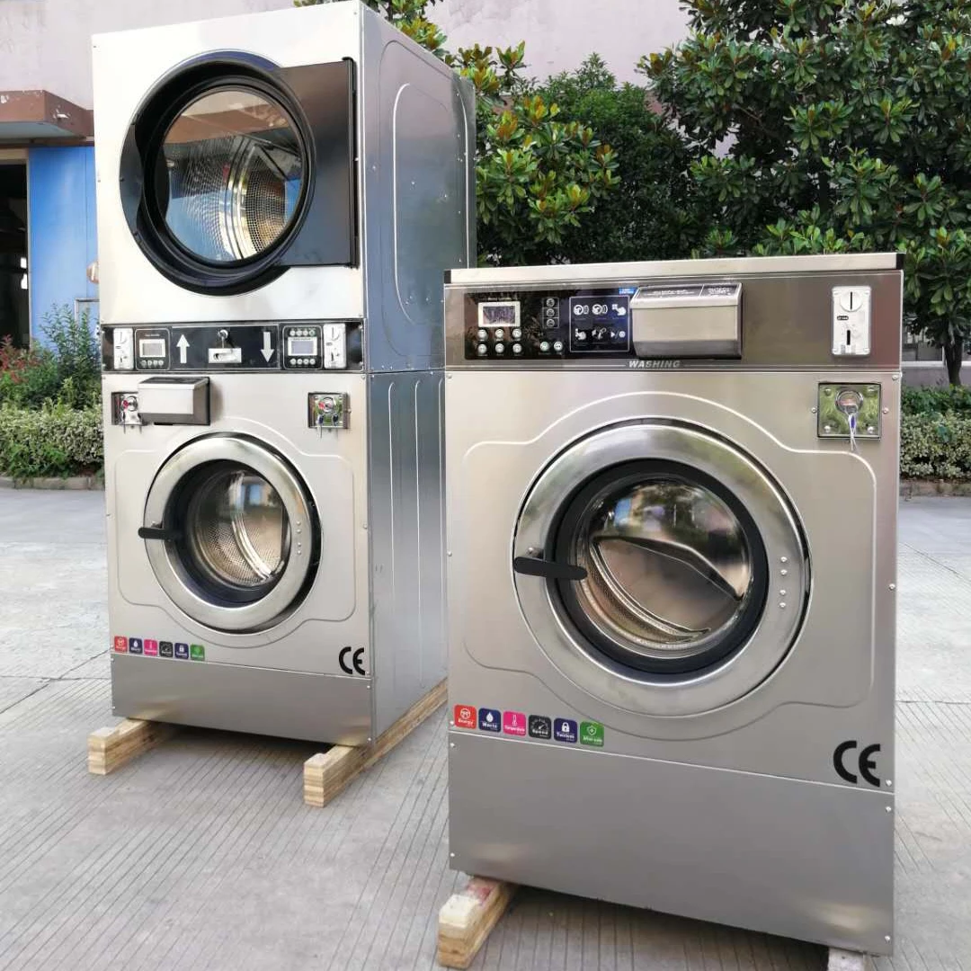 Self-service laundry machine