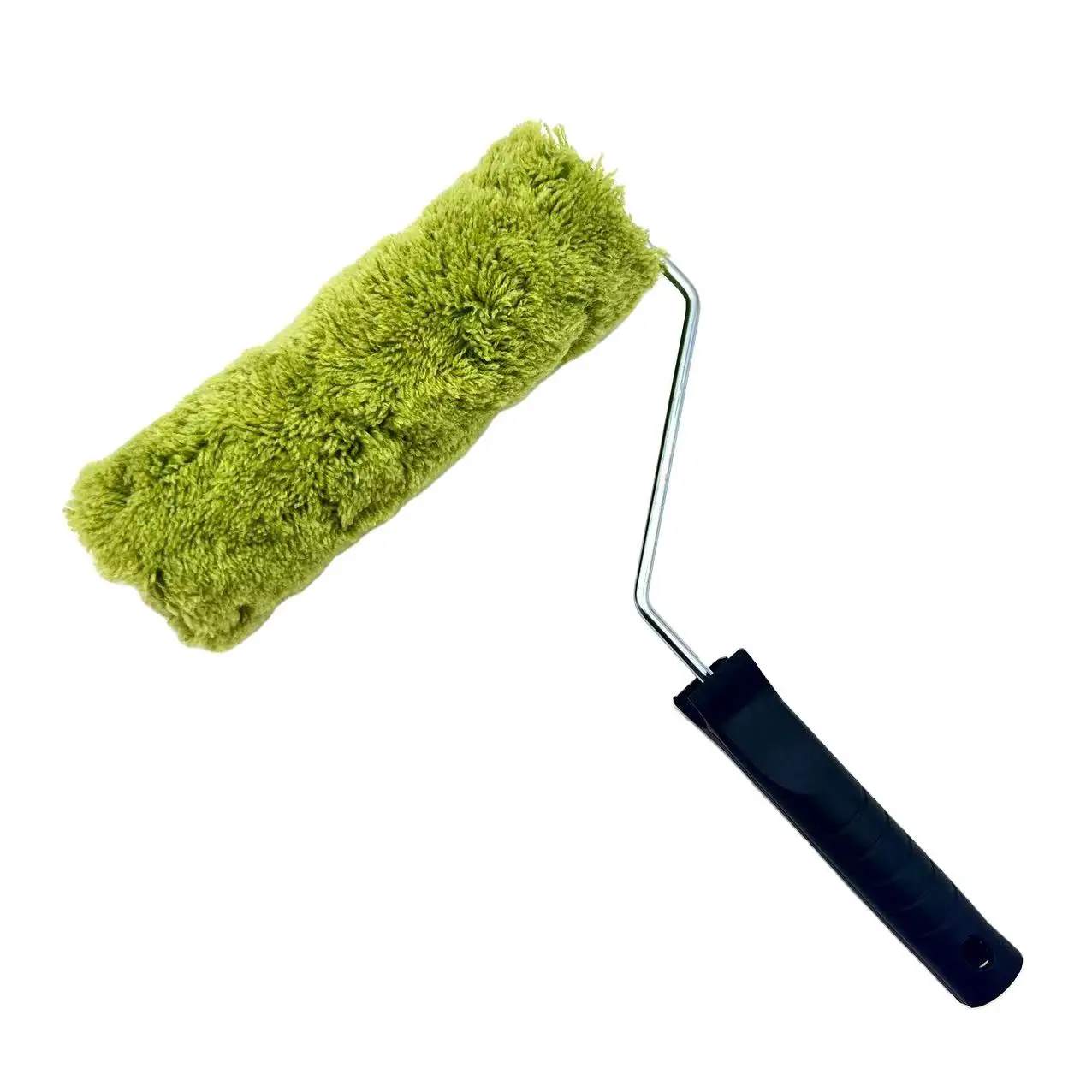 Hot Sale 9 Inch High Quality Acrylic Paint Roller Brush Handle Tool Green Material Premium Paint Rollers