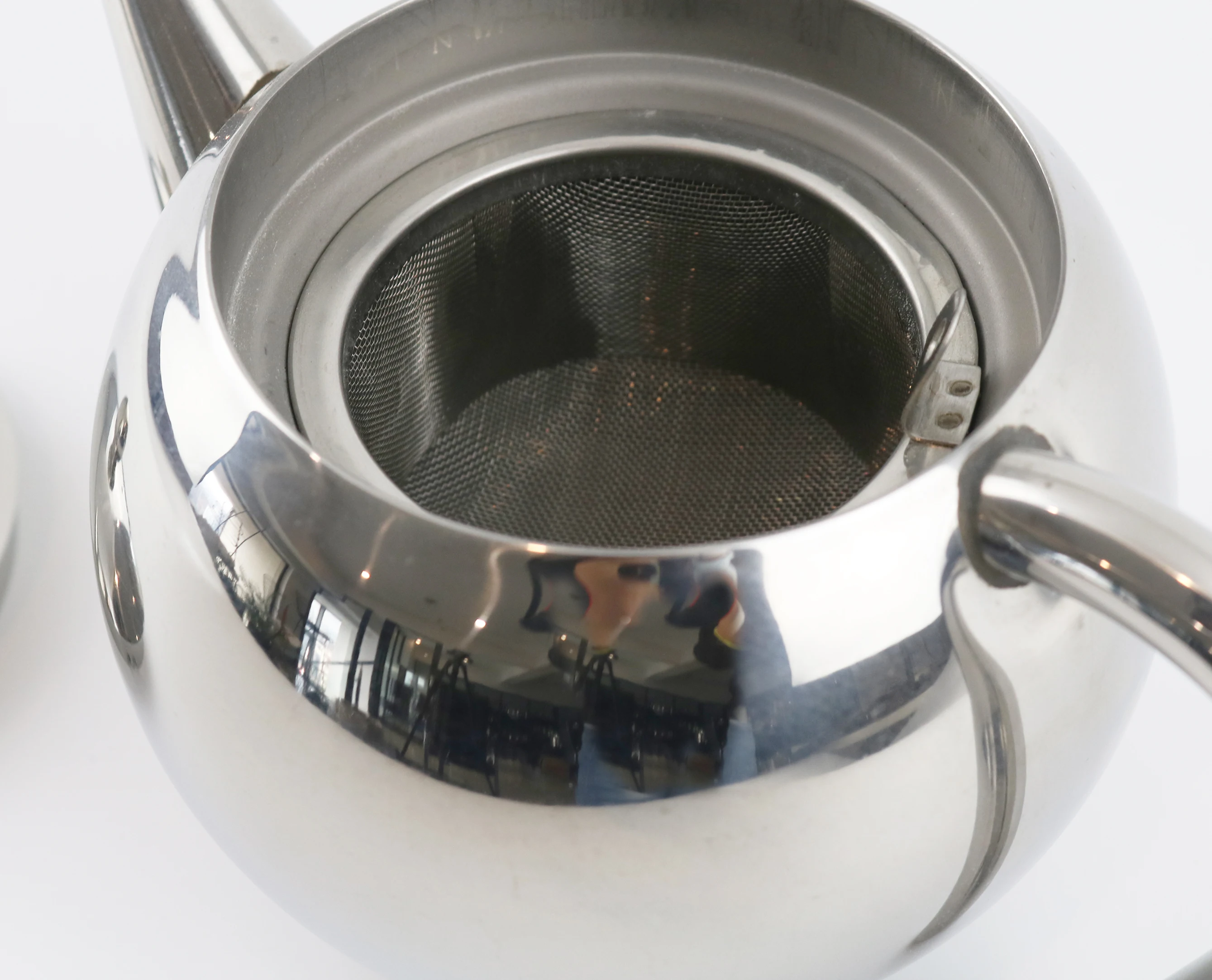 Wholesale customized design Chinese Factory Stainless steel 3 legs tea infuser coffee pot kettle tea maker