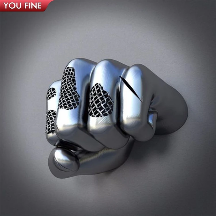 Abstract Stainless Steel Wall Decorative Sculpture