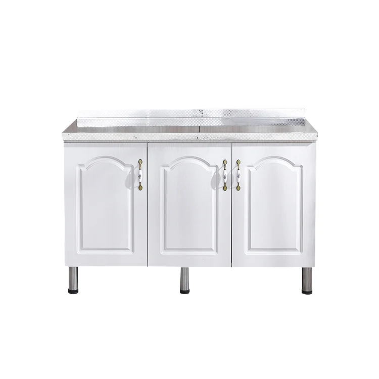 
High Quality Kitchen Furniture Decoration Pvc Door Cover Melamine Board Classic European Kitchen Cabinet 