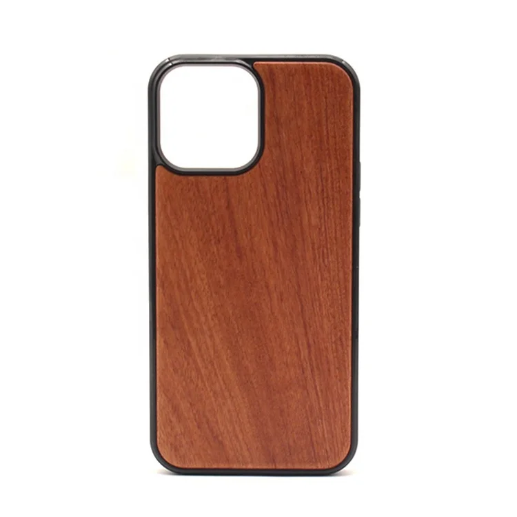 Bulk hybrid real wood tpu blank wooden bamboo cell phone case for 11 12 13 pro max x/xs xr mobile phone wood case cover