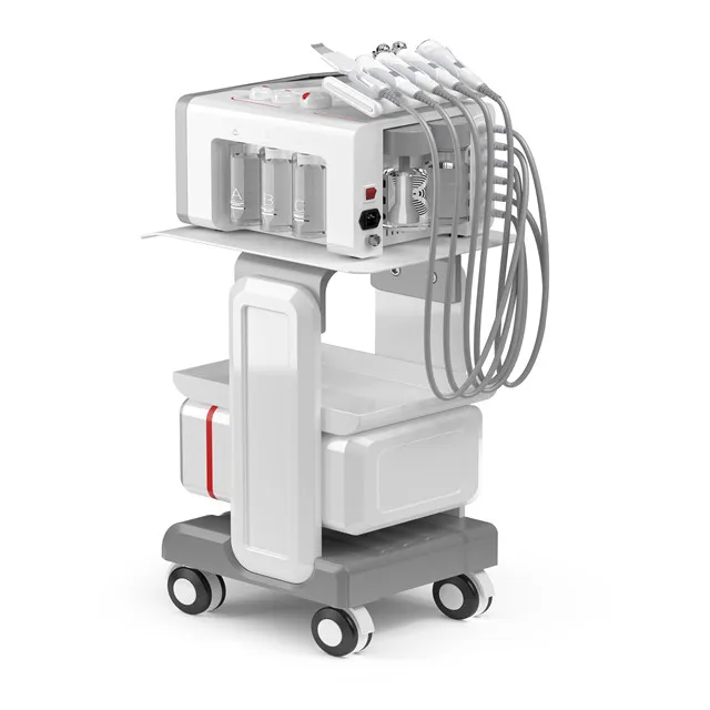 DIMEI Reskin Needle Free Mesotherapy Skin Care Beauty Equipment Ultrasonic Skin Scrubber Facial Hydro Dermabrasion Machine