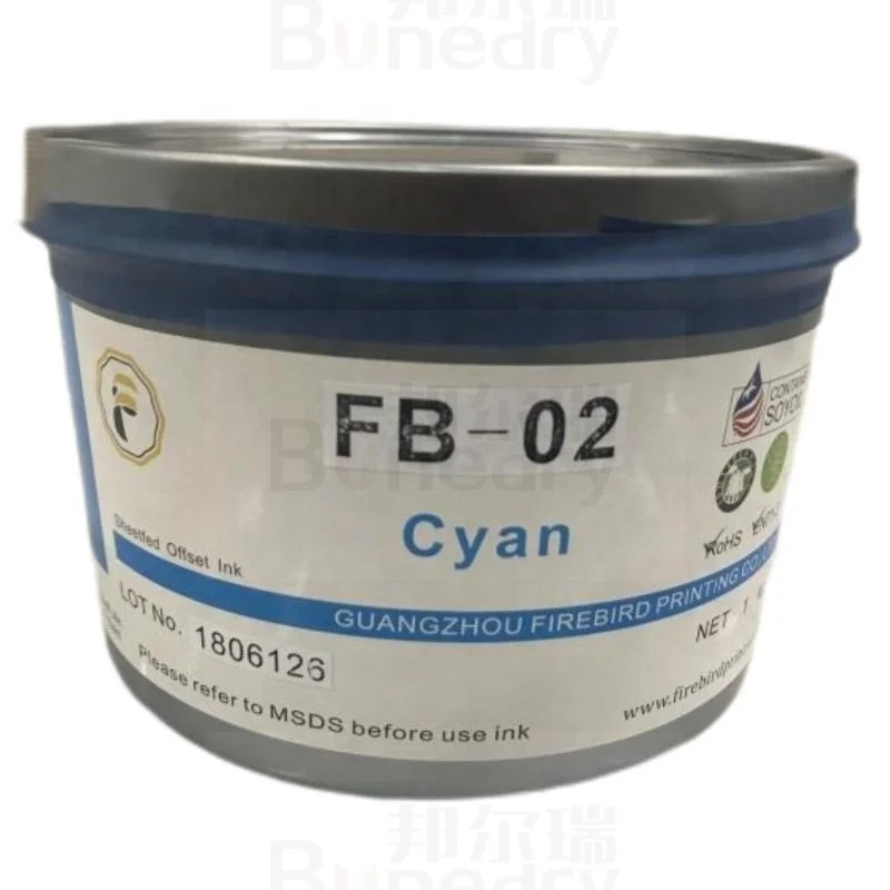 Профессиональный поставщик Прямые Цветные офсетные чернила CMYK Pantone сублимационные высококачественные приложения для офсетной печати