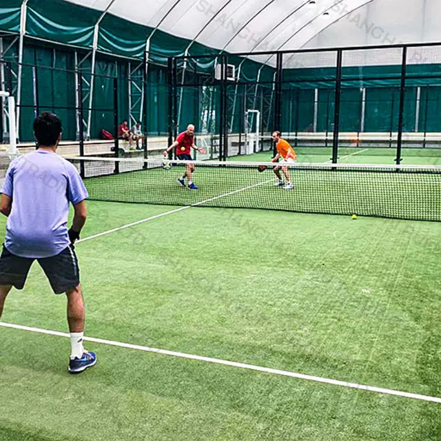 Padel Court Лидер продаж панорамный Теннисный корт Canchas De с полностью автоматической крышей