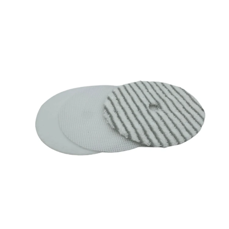 Customizable composite Steam rotating floor mop scrubber accessories
