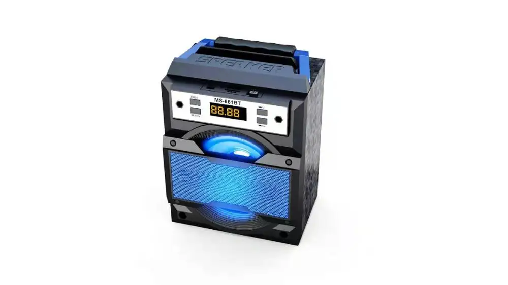 MS-661BT 2020 audio wholesale MINI wireless TF / USB / AUX portable blutooth speaker