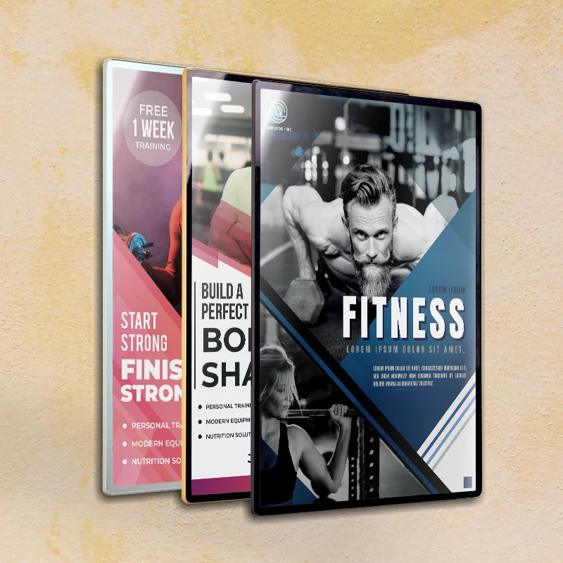 Edging a0 picture frames magnetic poster frame aluminum poster frame