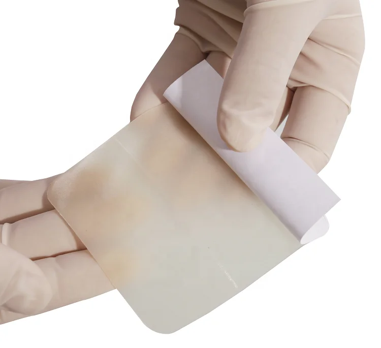 Хирургическая высокая скорость впитывания, минимизирует боль в полости РАН, уход за ранами, медицинский уход в листе с границей, гидроколлоидная повязка