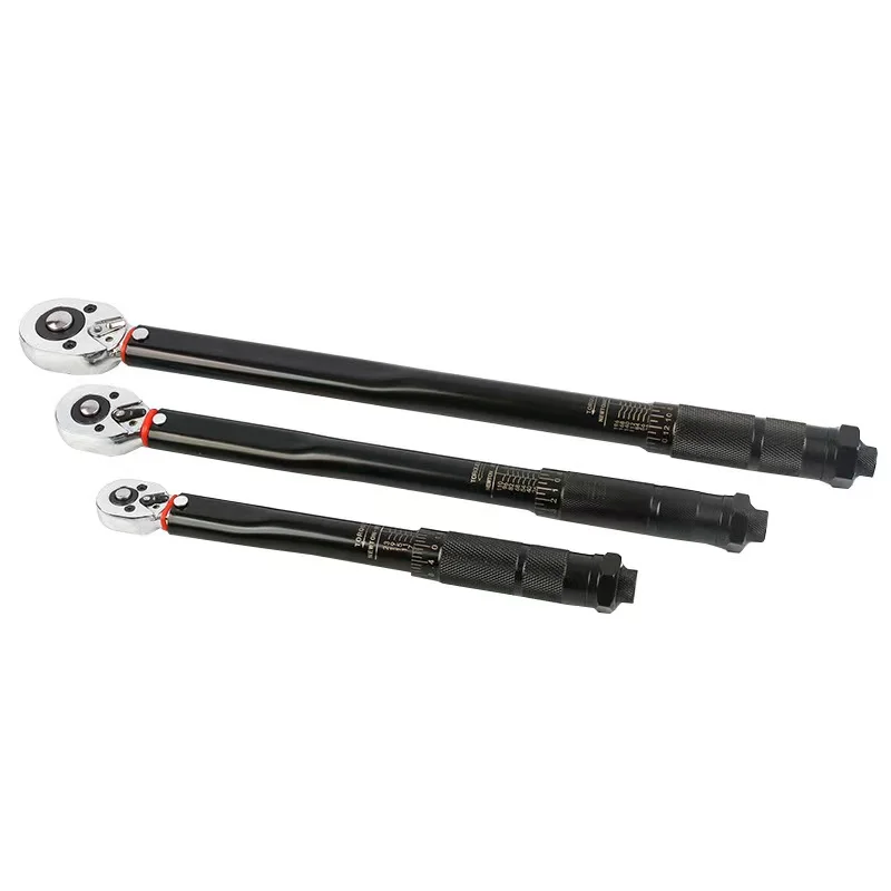 1/4 3/8 1/2 Inch Adjustable Drive Click Torque Wrench Ratchet Spanner Auto Repair Wrench Tool Kit