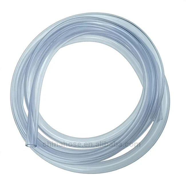 CNJG Food Grade Transparent Flexible PVC Water Plastic Tube Non-Toxic Transparent PVC Vinyl Tubing Soft Liquid PVC Level Hose