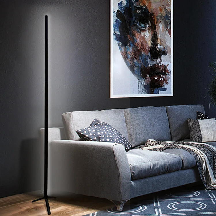 LED RGB Corner Floor Lamp Color Changing Lamp Hotel Room Bedside Designed Adjustable Floor Lamp