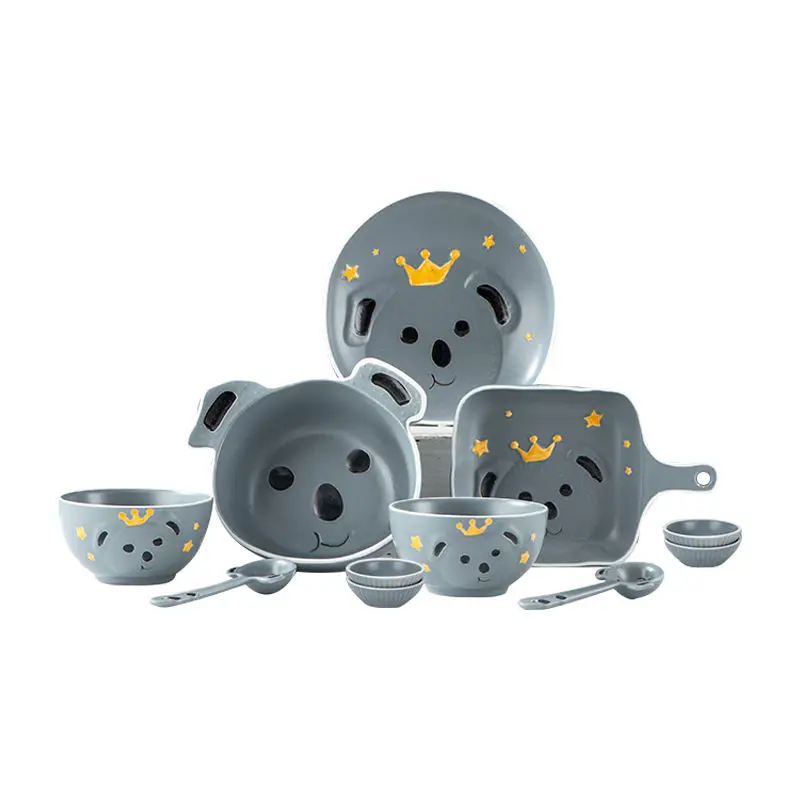 Wholesale various color fancy dinner set  dinnerware sets modern party tableware table decorations hand painted ceramic plates