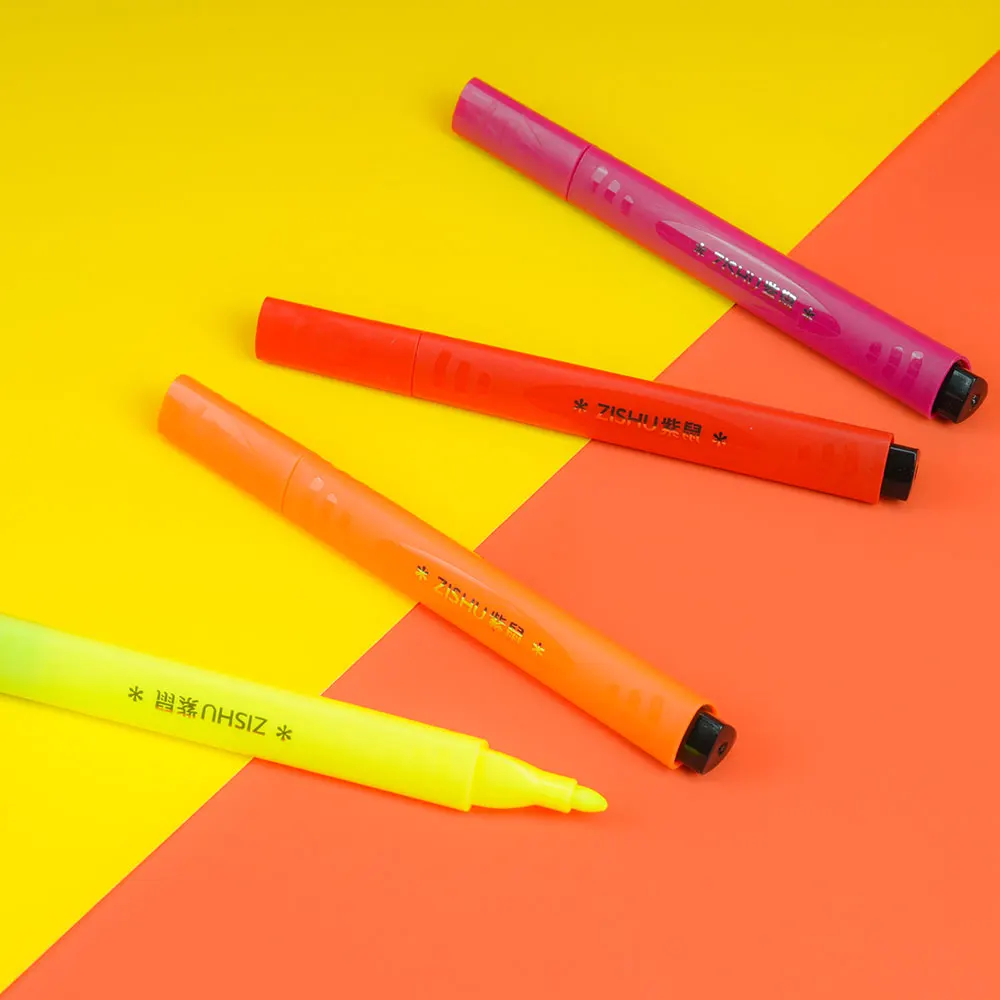 Washable Watercolor High Quality DIY Coloring Paint 12 18 24 Colors Water-based Ink Watercolor Pen Marker Set For Children