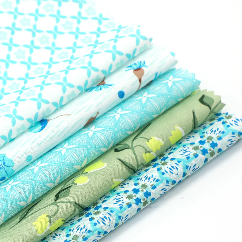 Wholesale fat quarters fabric100% cotton printed fabric textile for DIY crafts tissue patchwork
