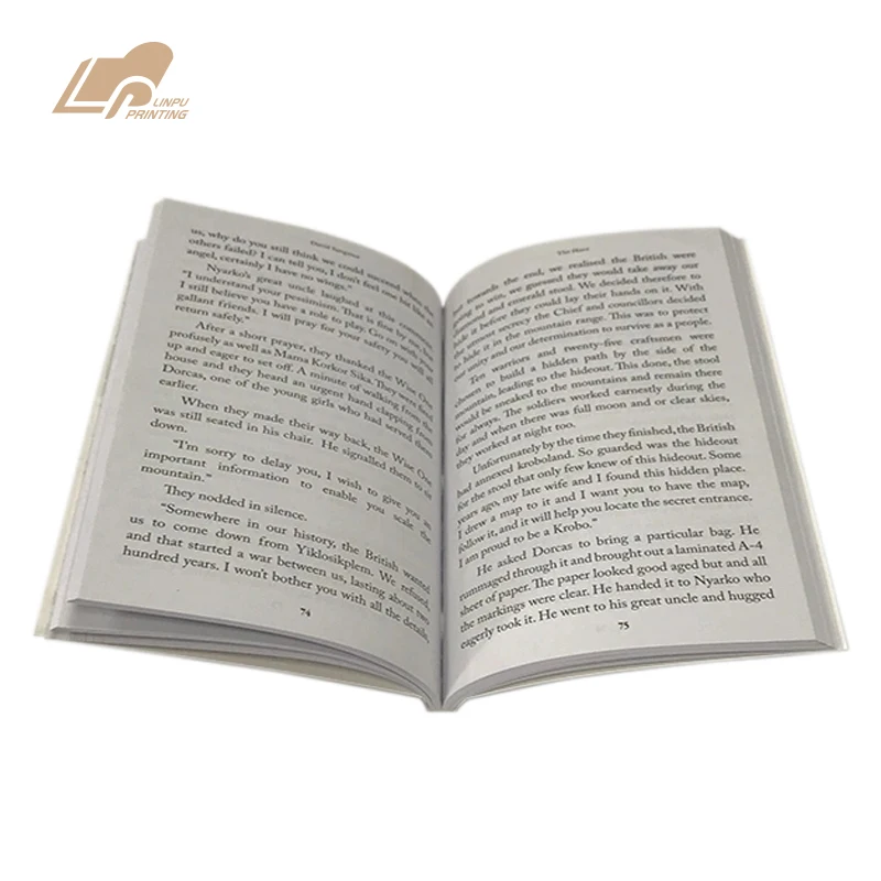 Custom softcover paperback textbook novel book philosophy book printing