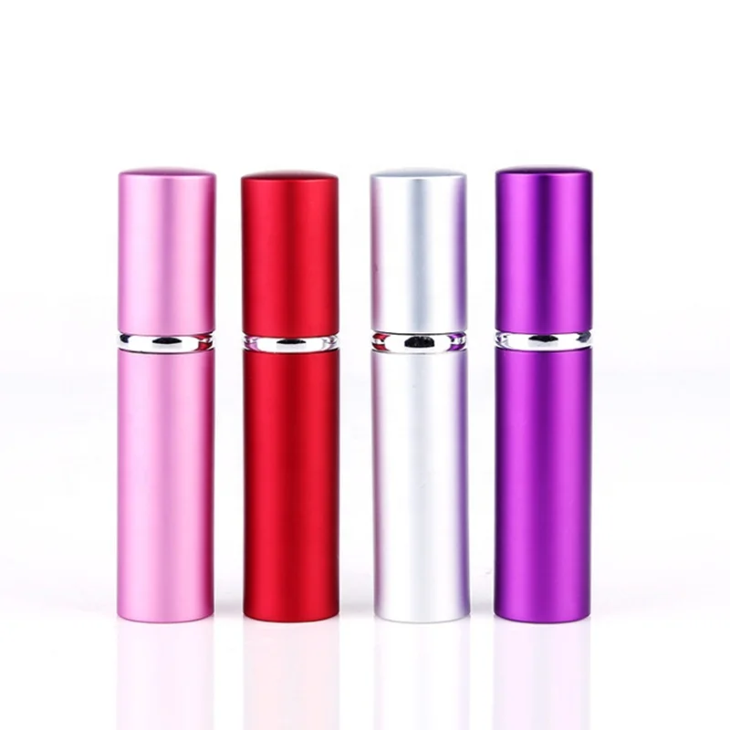 5ml Aluminum Travel Perfume Sprays With Glass Bottle