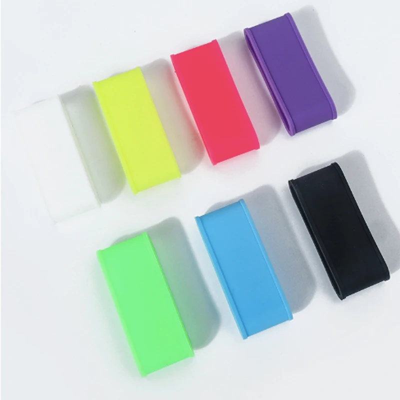 Small Flat Stretchy Silicone Rubber Ring Racquet Pickleball Paddle Grip Band Ring