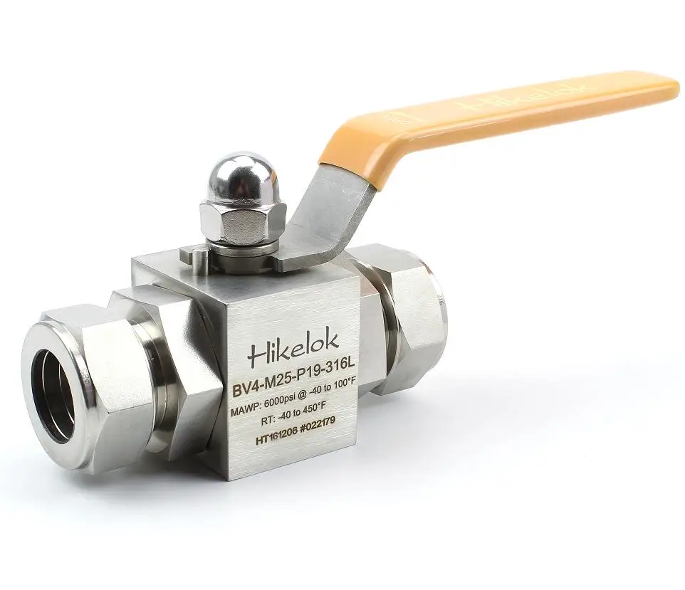 Хок-тип заводская цена 1000 до 5000 Psi 316 шаровые краны из нержавеющей стали