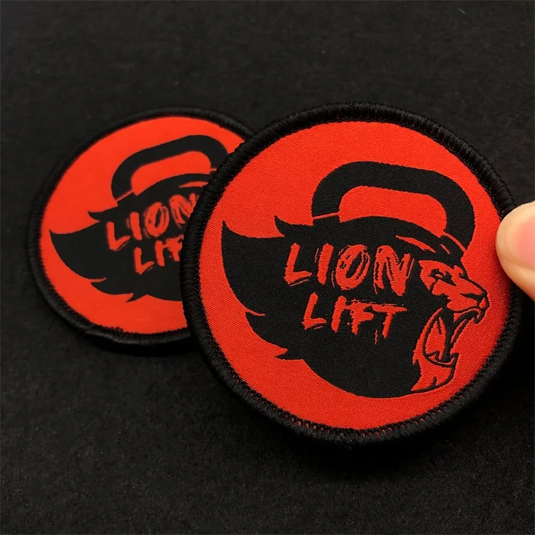 Cheaper Price High Quality Customized Patches Have Hook backing to Stick on a Shirt or Jacket