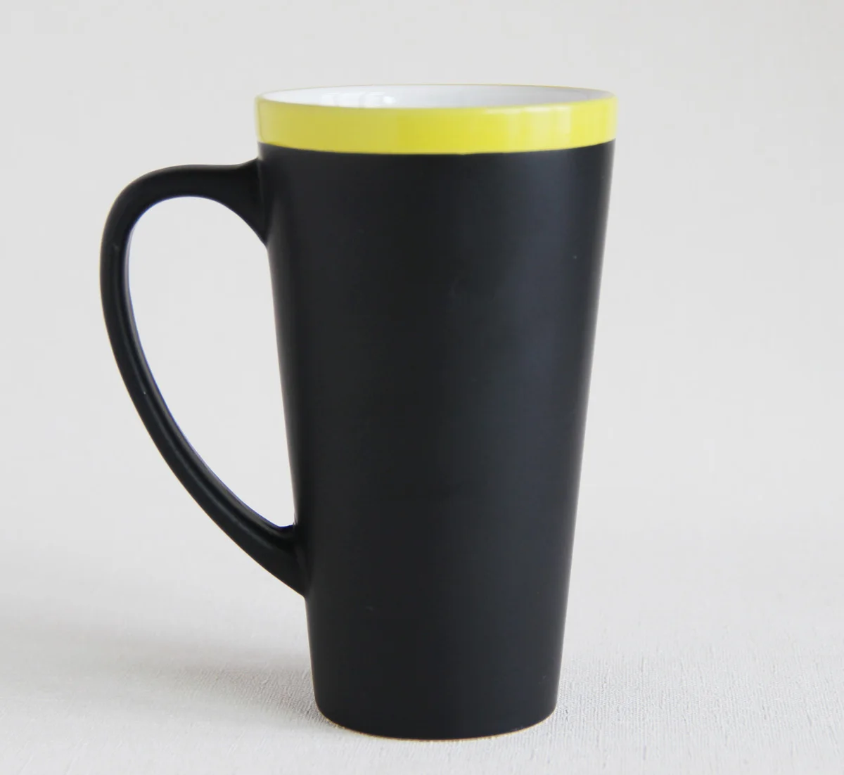 16oz cobalt color tall Latte ceramic coffee cup mug