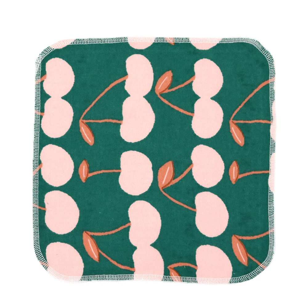 Paperless Towels Roll Washable 100% Cotton Cloth, Reusable Paper Towels - 25 Pack with Durable Cardboard Roll -