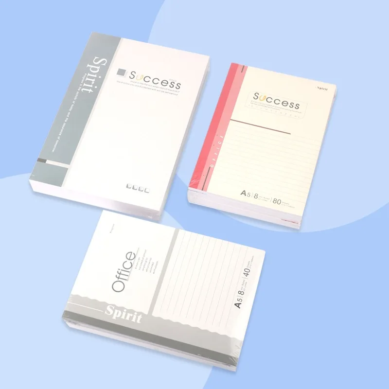 Office Student Notepad Soft Copy Simplified Literary Soft Copy Classroom Notebook Assignment Book