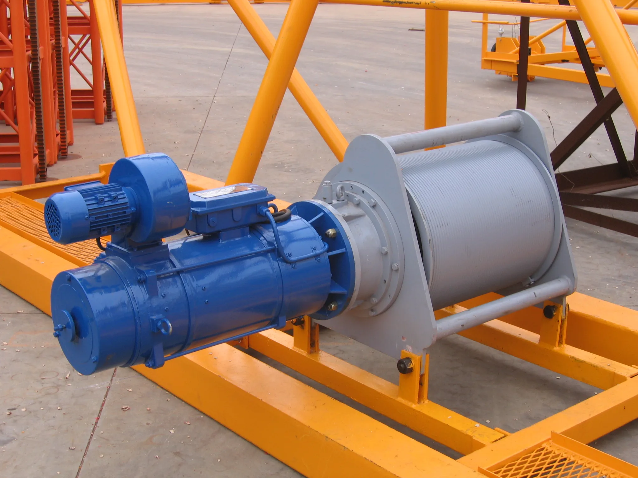 PT7528 New Tower Crane with Core Components Motor Bearing PLC Gear Engine Gearbox Pump