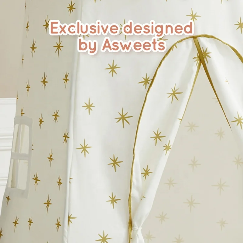 Asweets Indoor Outdoor Children Starburst Pop Up  Castle Toy Play Tents For Kids