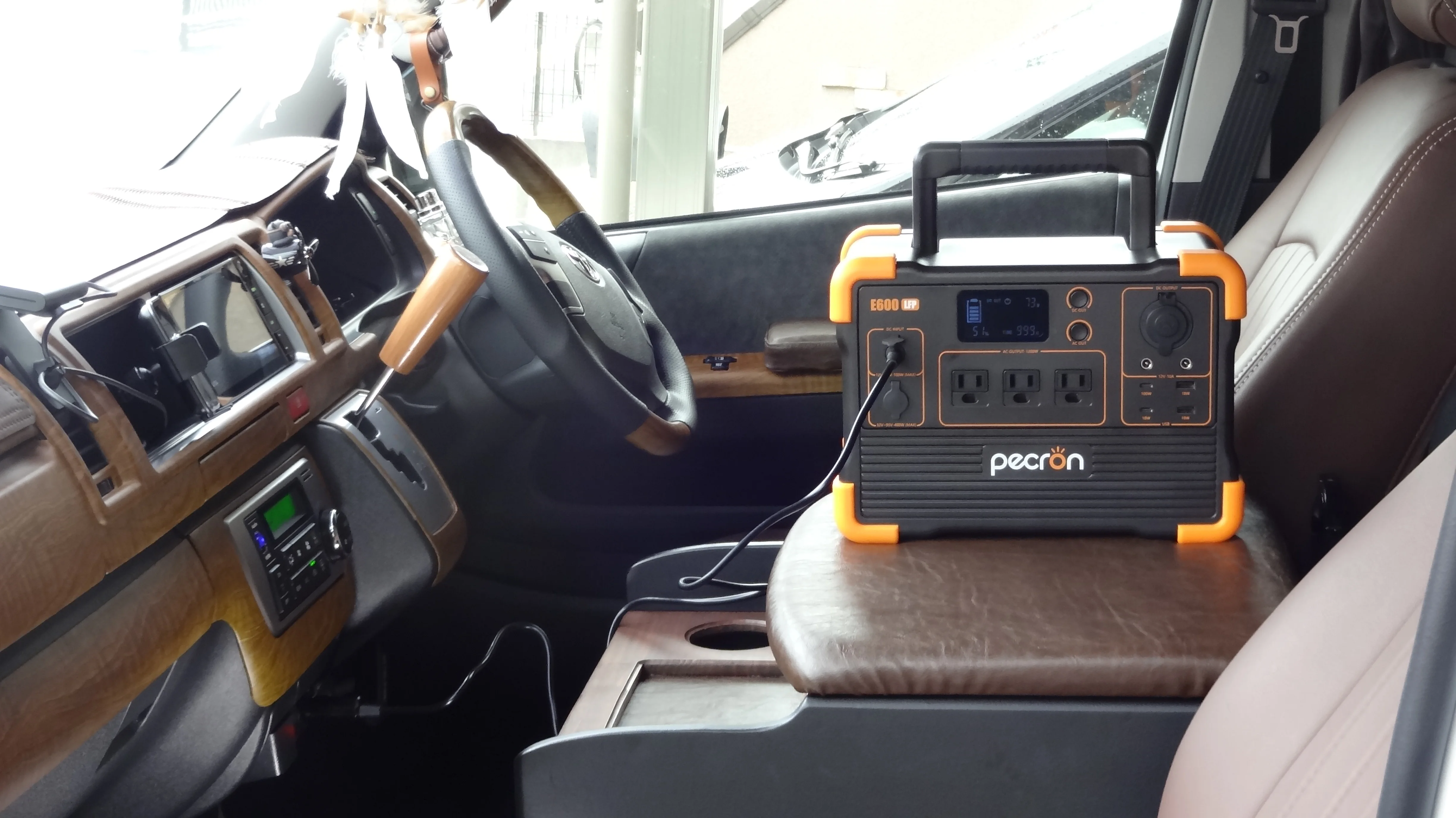 Pecron E600LFP Power Station Home , Superior Fast Charge Solar Generator, Emergency Power Supply for Outdoor