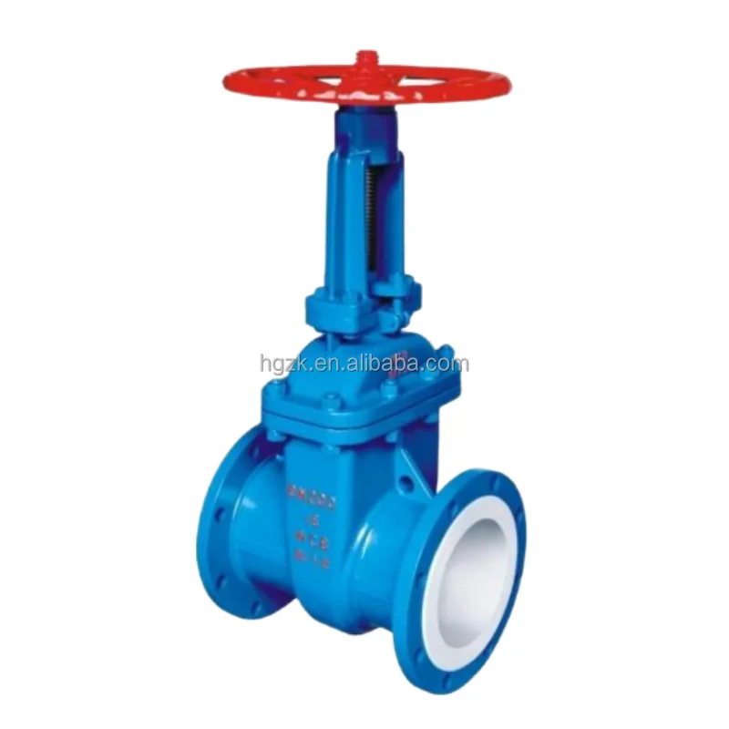 Fluorocarbon Steel Lined Cast Steel Acid Alkali Oxidant Corrosion Resistant Switch Gate Valve