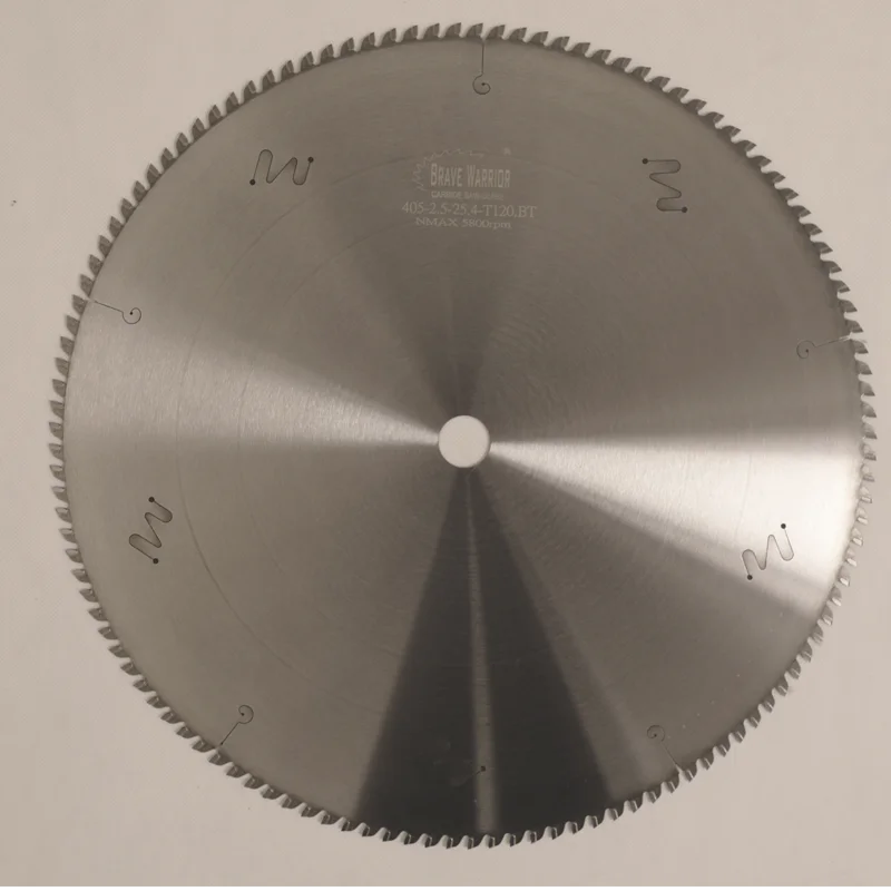 405 mm carbide tips saw blades for cutting aluminum