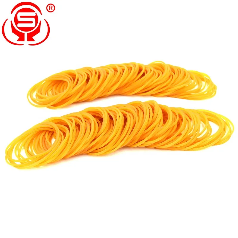 
100% Stretchable Natural Rubber Bands Assorted Color Elastic Rubber Bands 