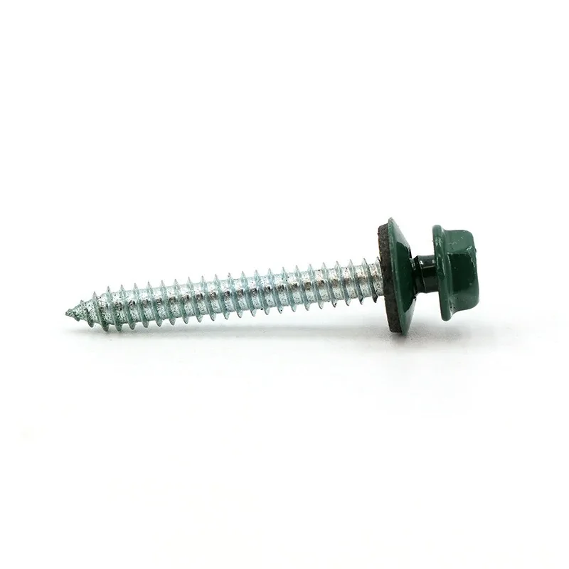 Painted Screws Factory RAL Color painted DIN 6928 Hexagonal Washer Head Self Tapping Screw