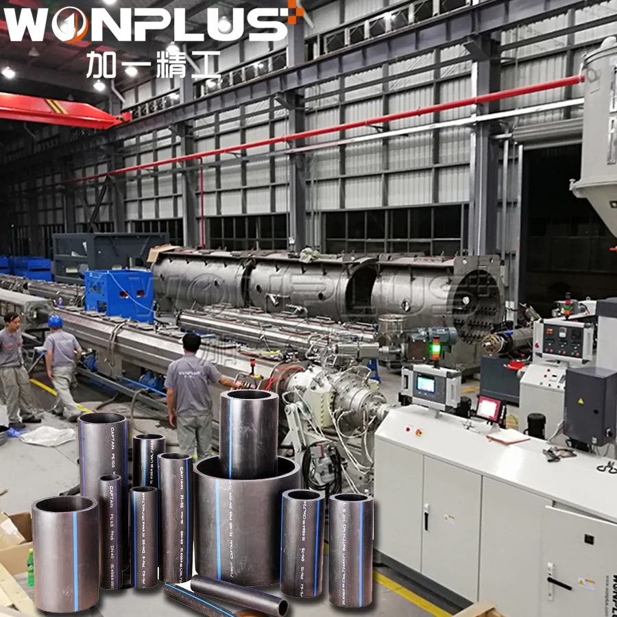 High Quality PE Pipe Extrusion Line/ Automatic HDPE Pipe Extrusion Line