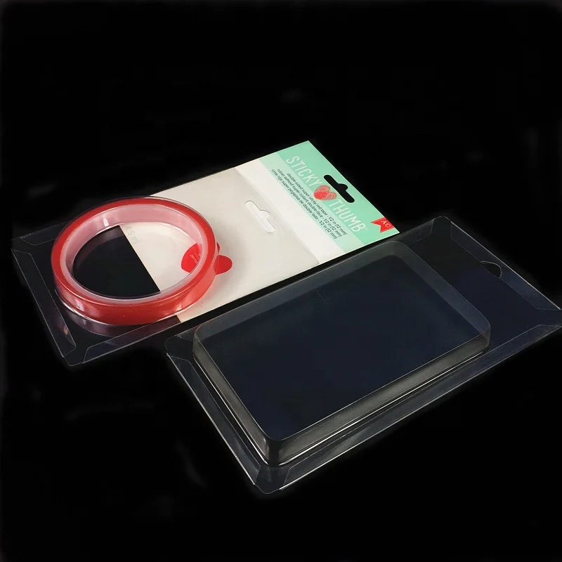 Factory Price Clear Disposable PVC PET Slide Plastic Blister Card Packaging With Paper Cardboard
