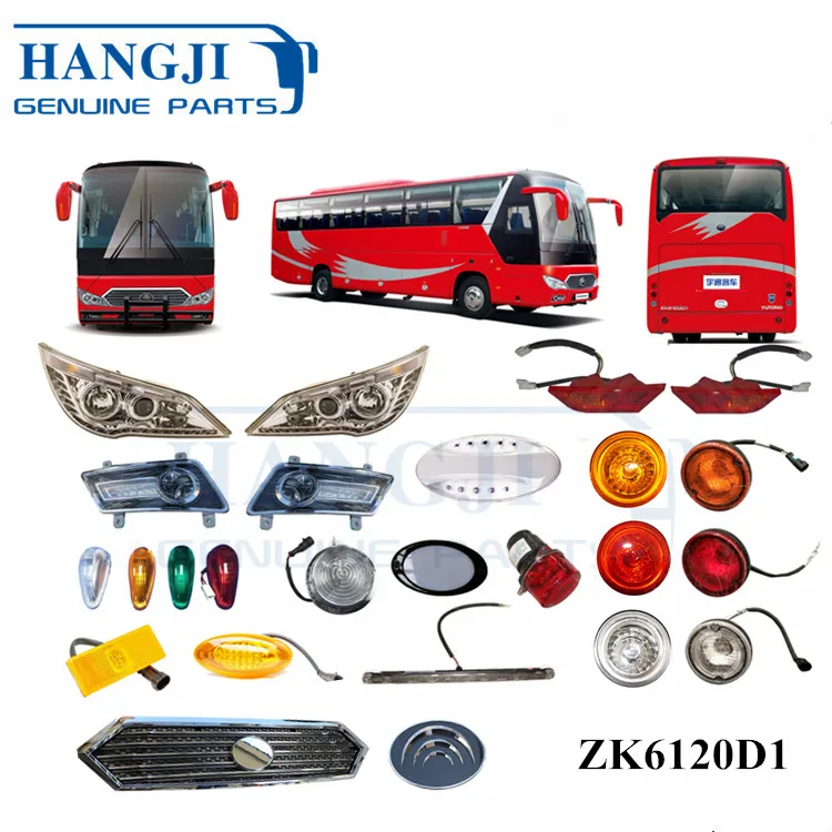 
Africa market new model ZK6129H yutong bus auto parts bus lights 